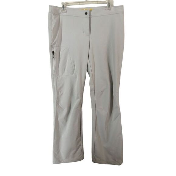 Women’s Lolë SZ 12 Pants UPF 50 Moisture Wicking Adjustable Waist Cinch Ankle - Picture 1 of 7